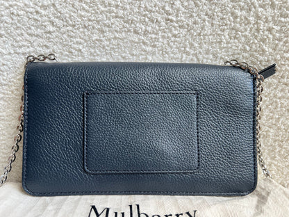 Mulberry Midnight Bayswater Clutch (RRP £495)