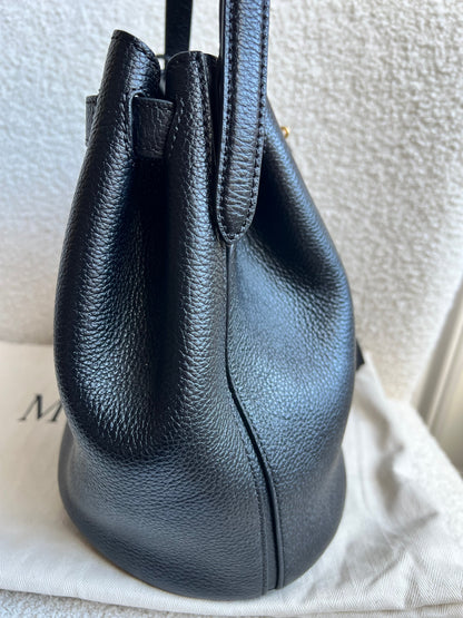 Mulberry Black Abbey Bucket Bag (RRP £695)