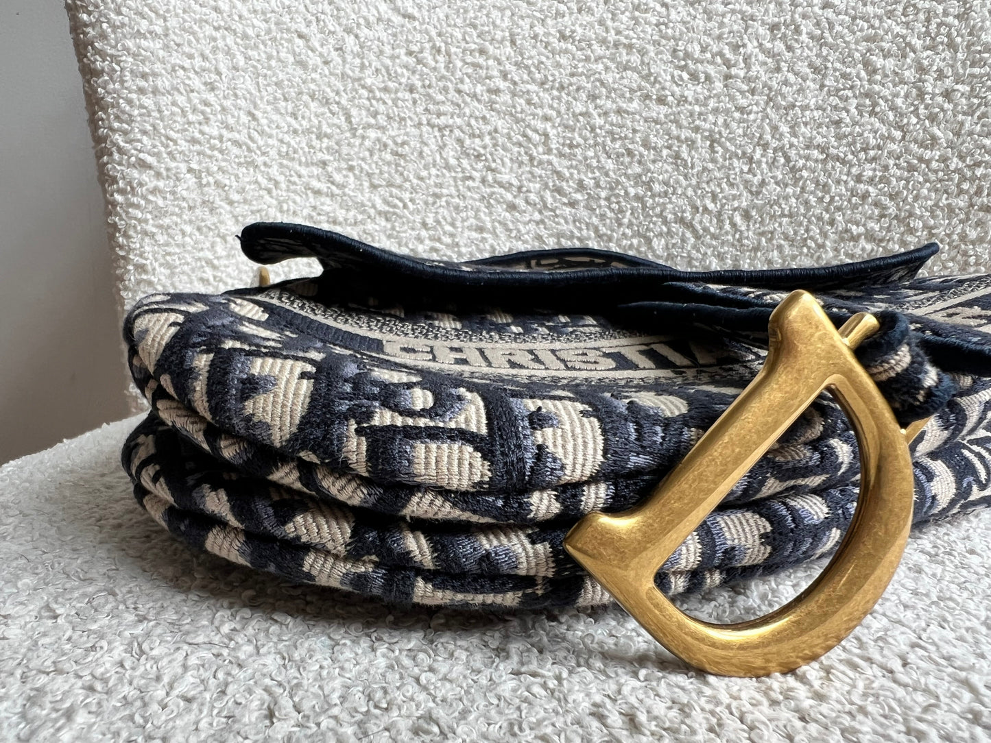 Christian Dior Oblique Saddle Bag