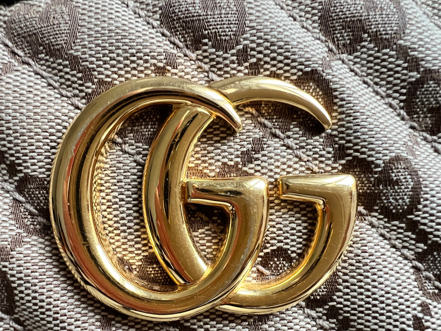 Gucci GG Marmont Canvas Small Shoulder Bag