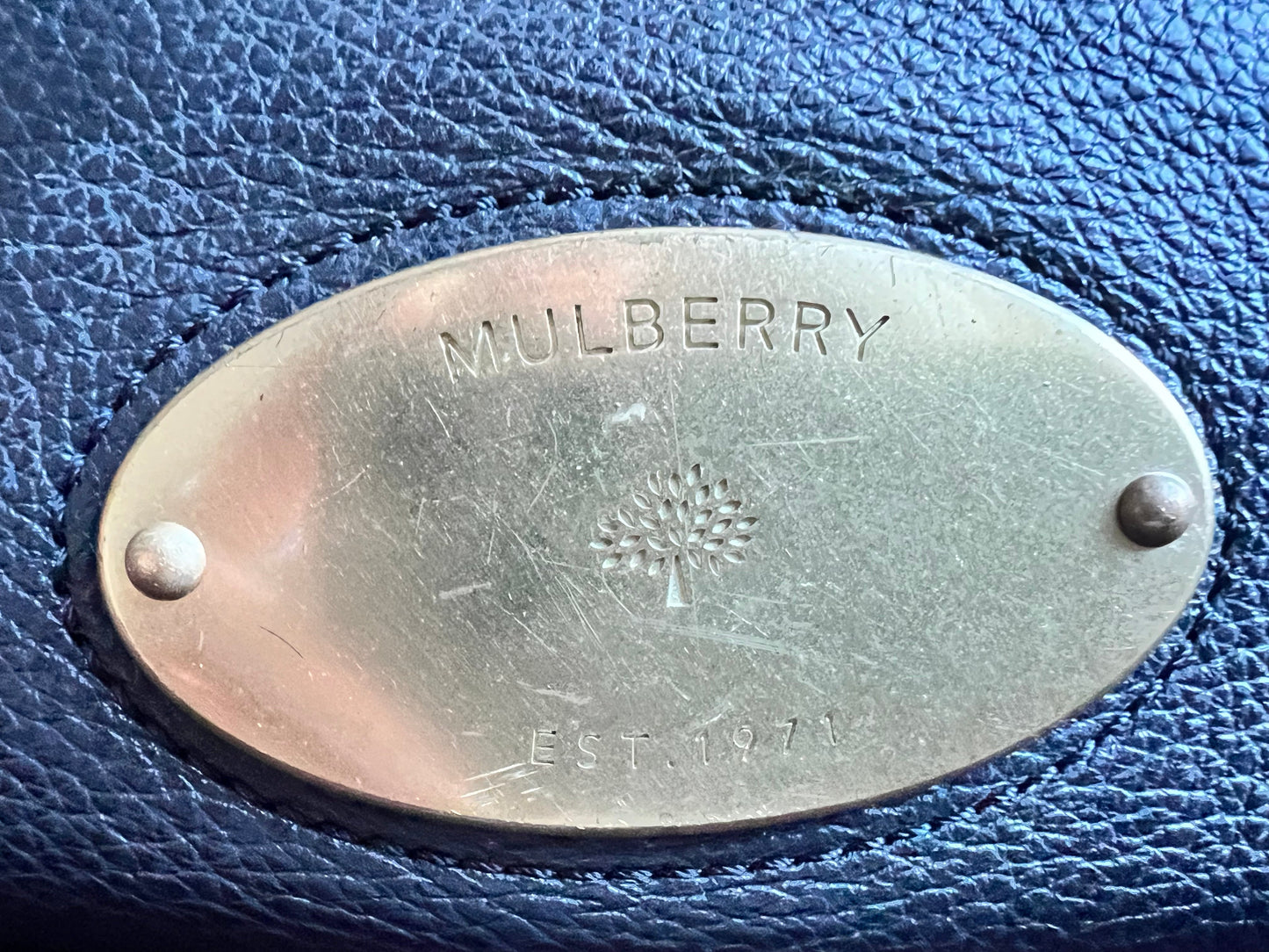 Mulberry Black Mitzy Messenger