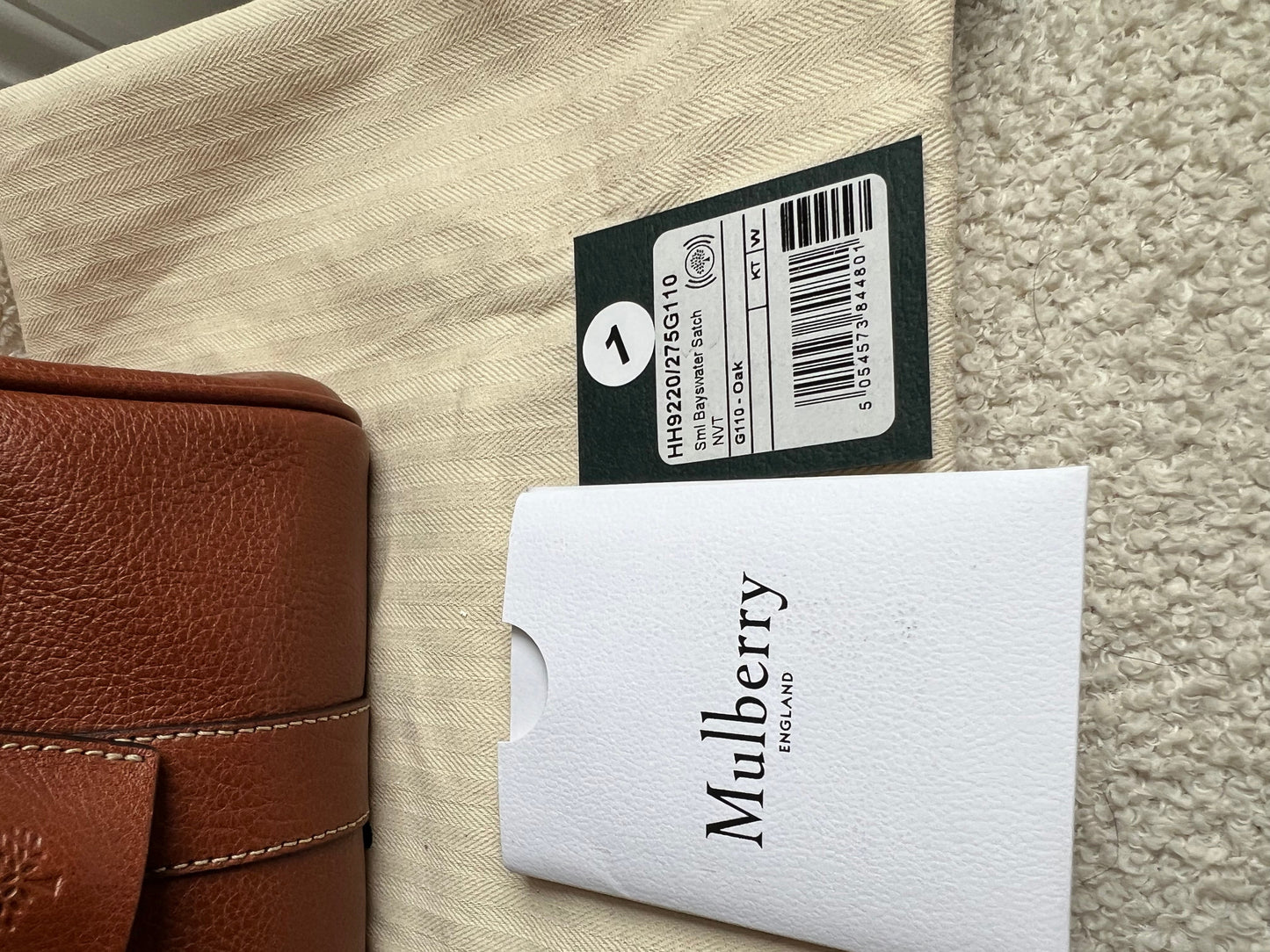 Mulberry Oak Bayswater Satchel (RRP £995)