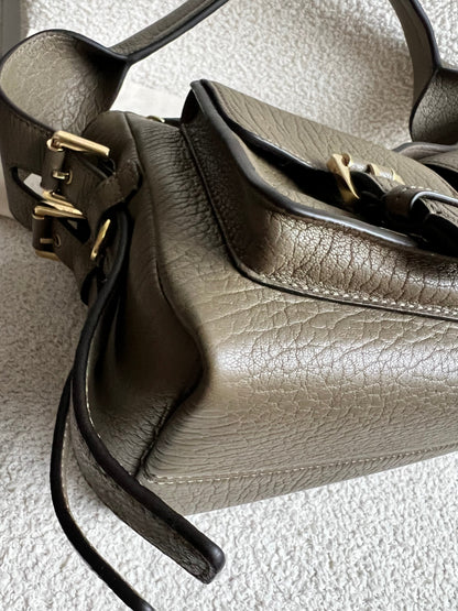 Mulberry Linen Green Maggie (RRP £995)