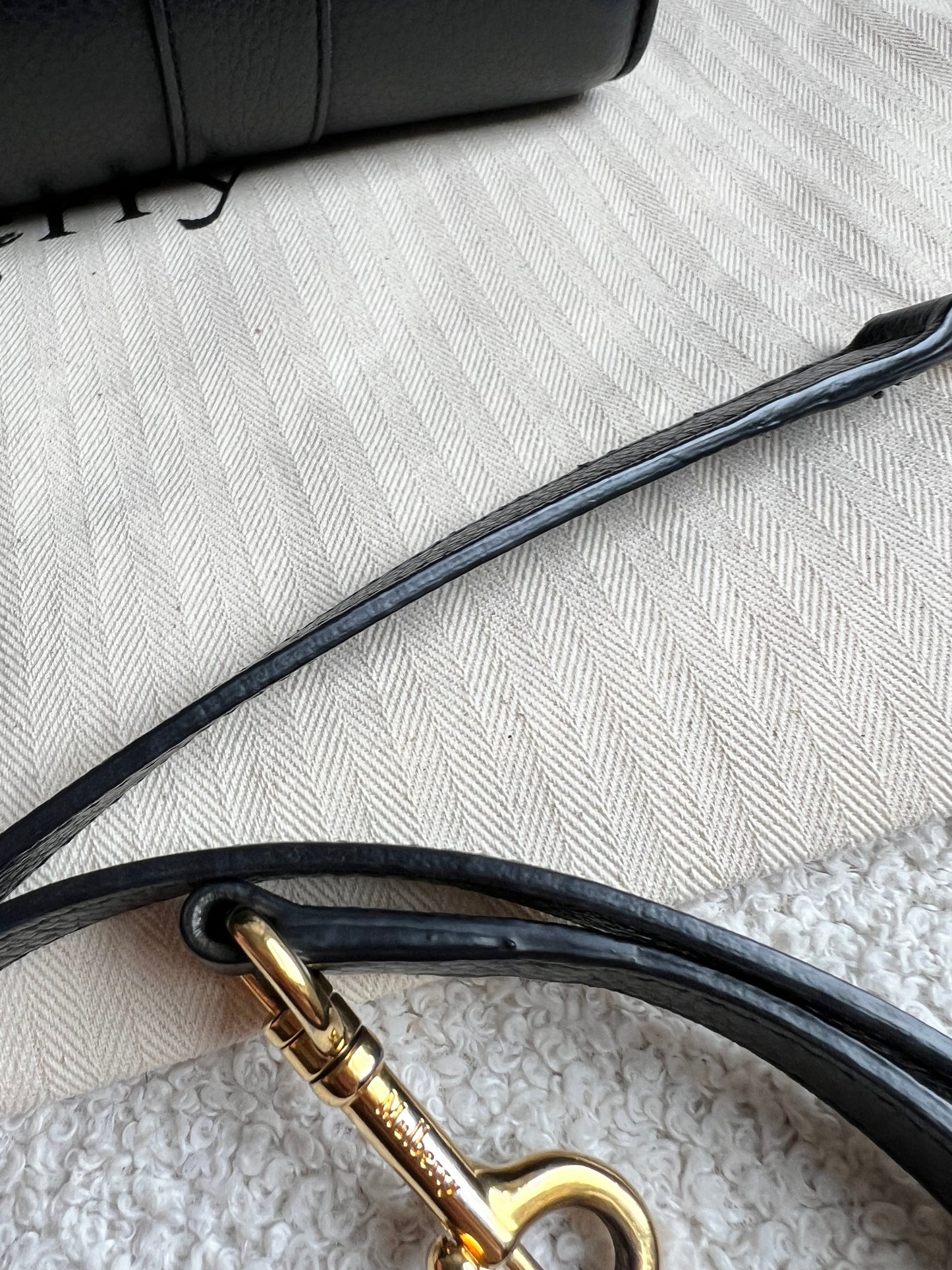 Mulberry Black Small Zipped Bayswater (RRP £1,245)