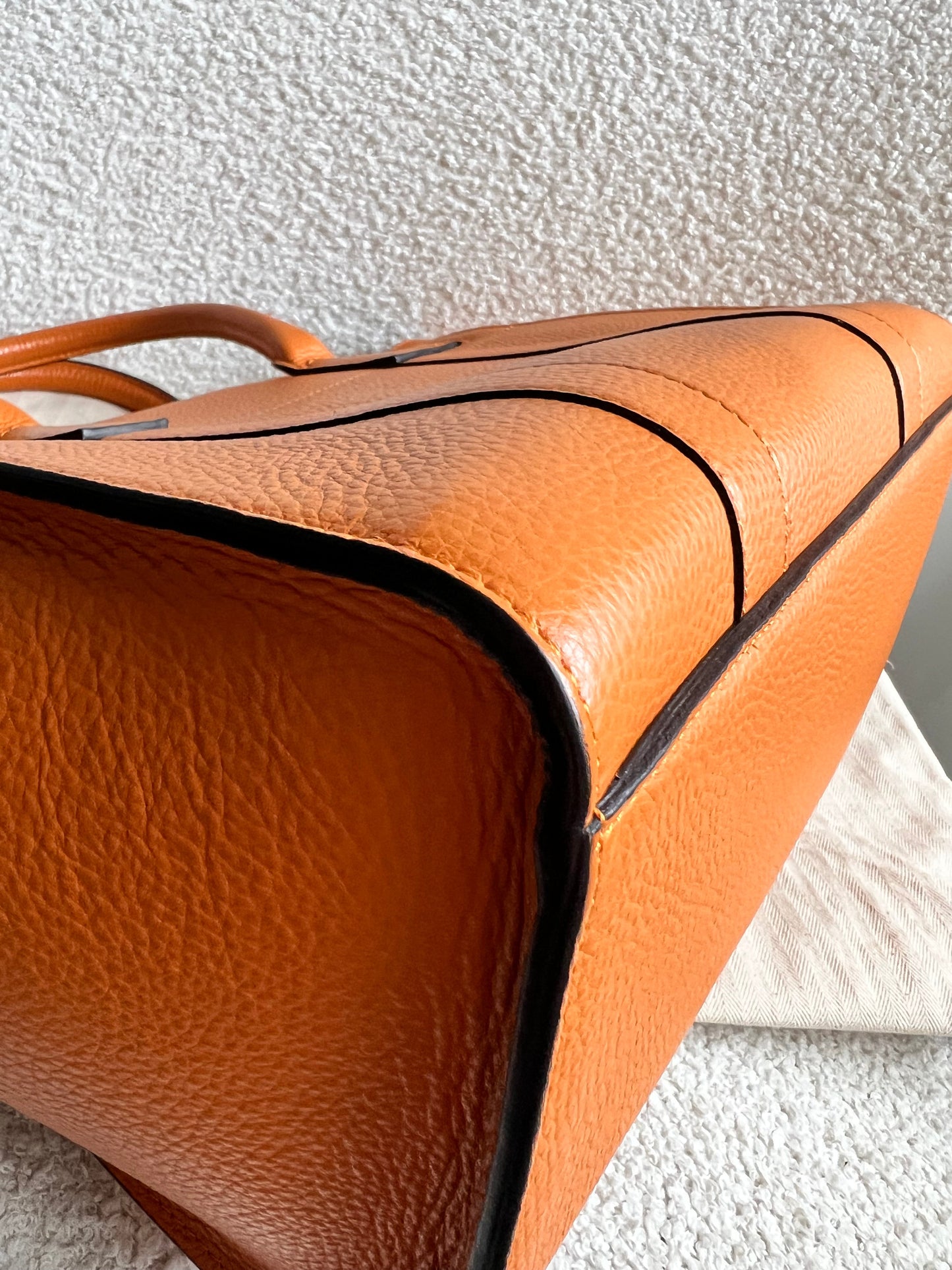 Mulberry Orange Small Zipped Bayswater (RRP £1,195)