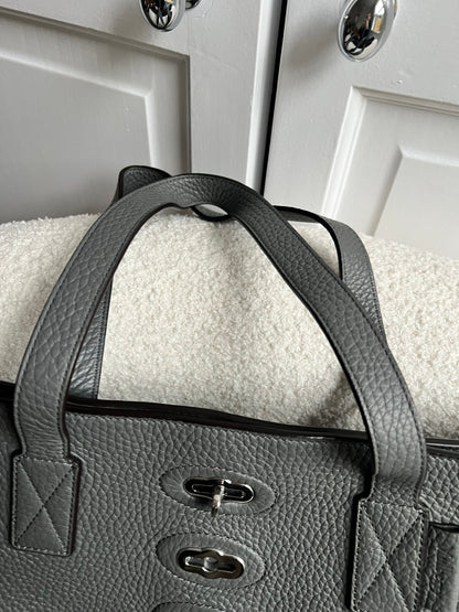 Mulberry Brynmore Tote in Charcoal Grey heavy grain