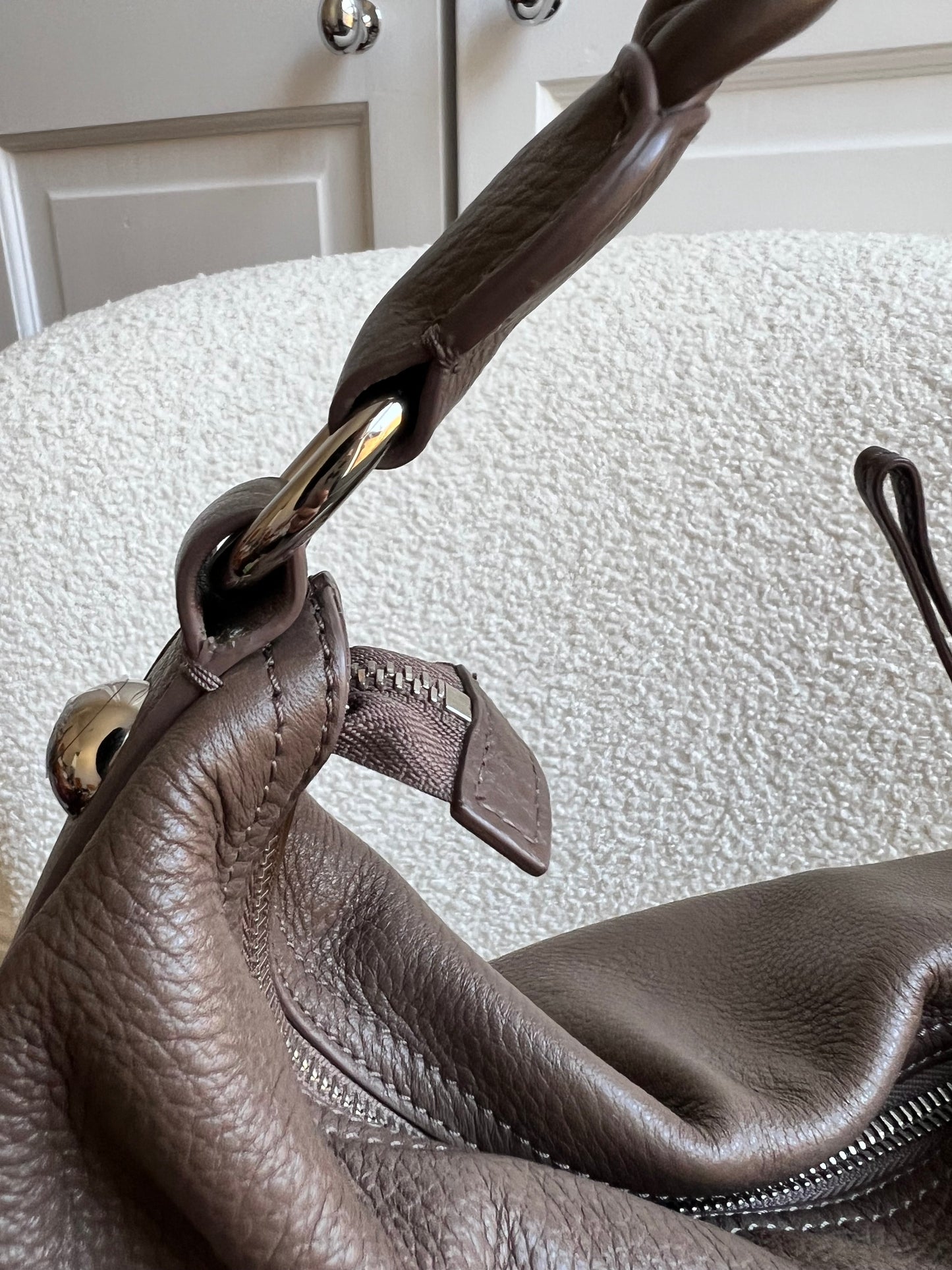 Mulberry Taupe Daria Hobo (RRP £795)