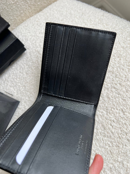 Yves Saint Laurent Black Croc Wallet (RRP £415)