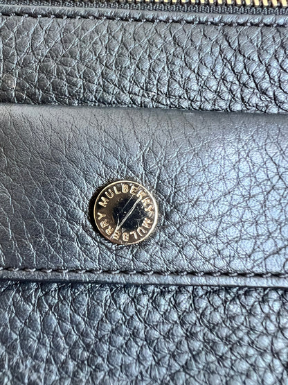 Mulberry Black Daria Clutch (RRP £550)