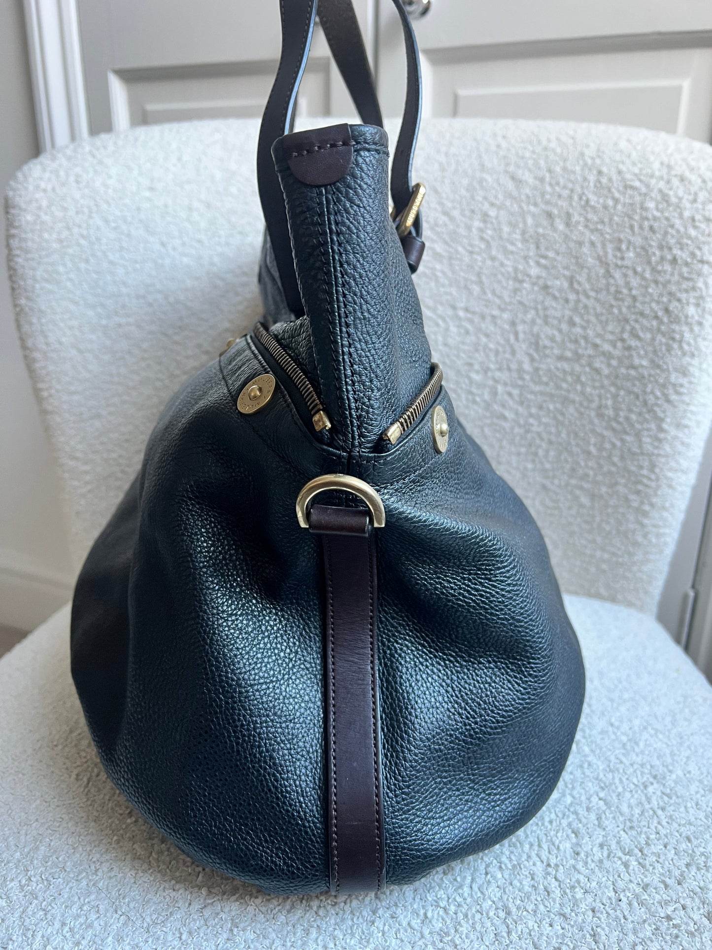 Mulberry Black Mitzy Tote