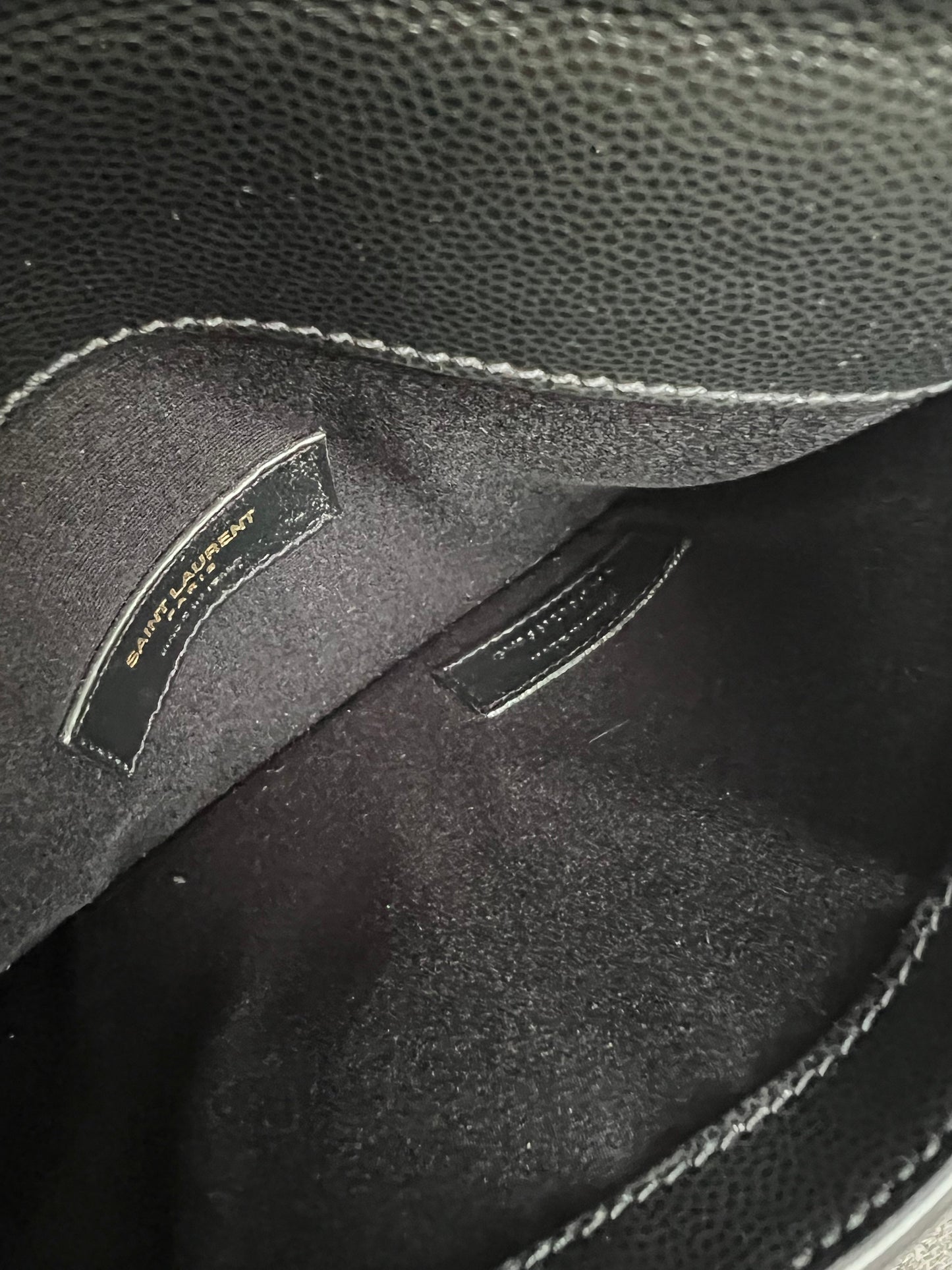 Yves Saint Laurent (YSL) Small Black Uptown Tote Shoulder Bag (RRP £1650)