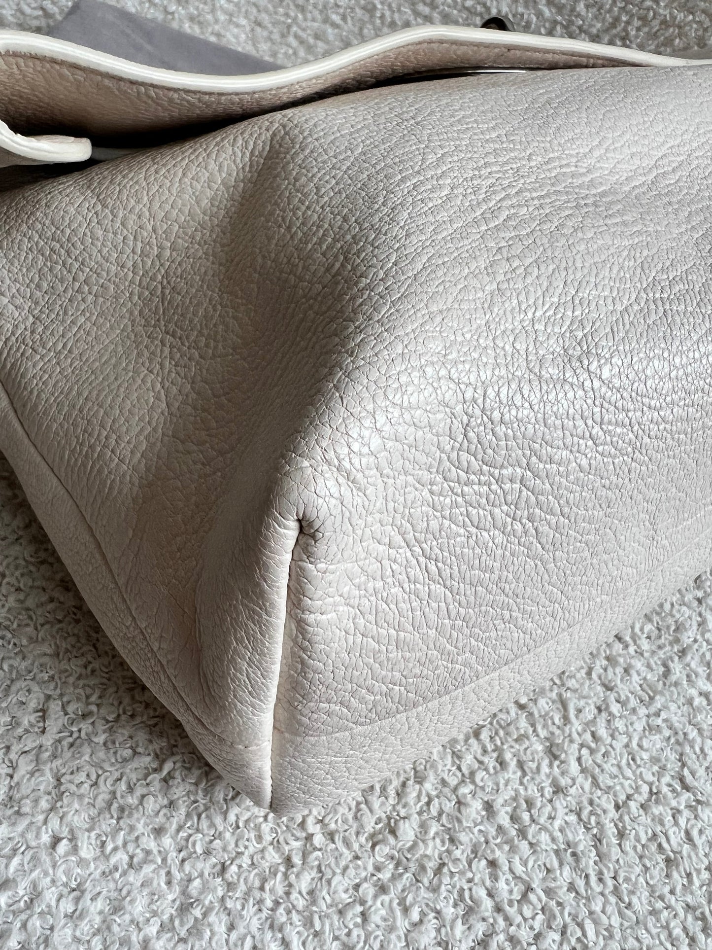 Mulberry Cream Clemmie Clutch (RRP £695)