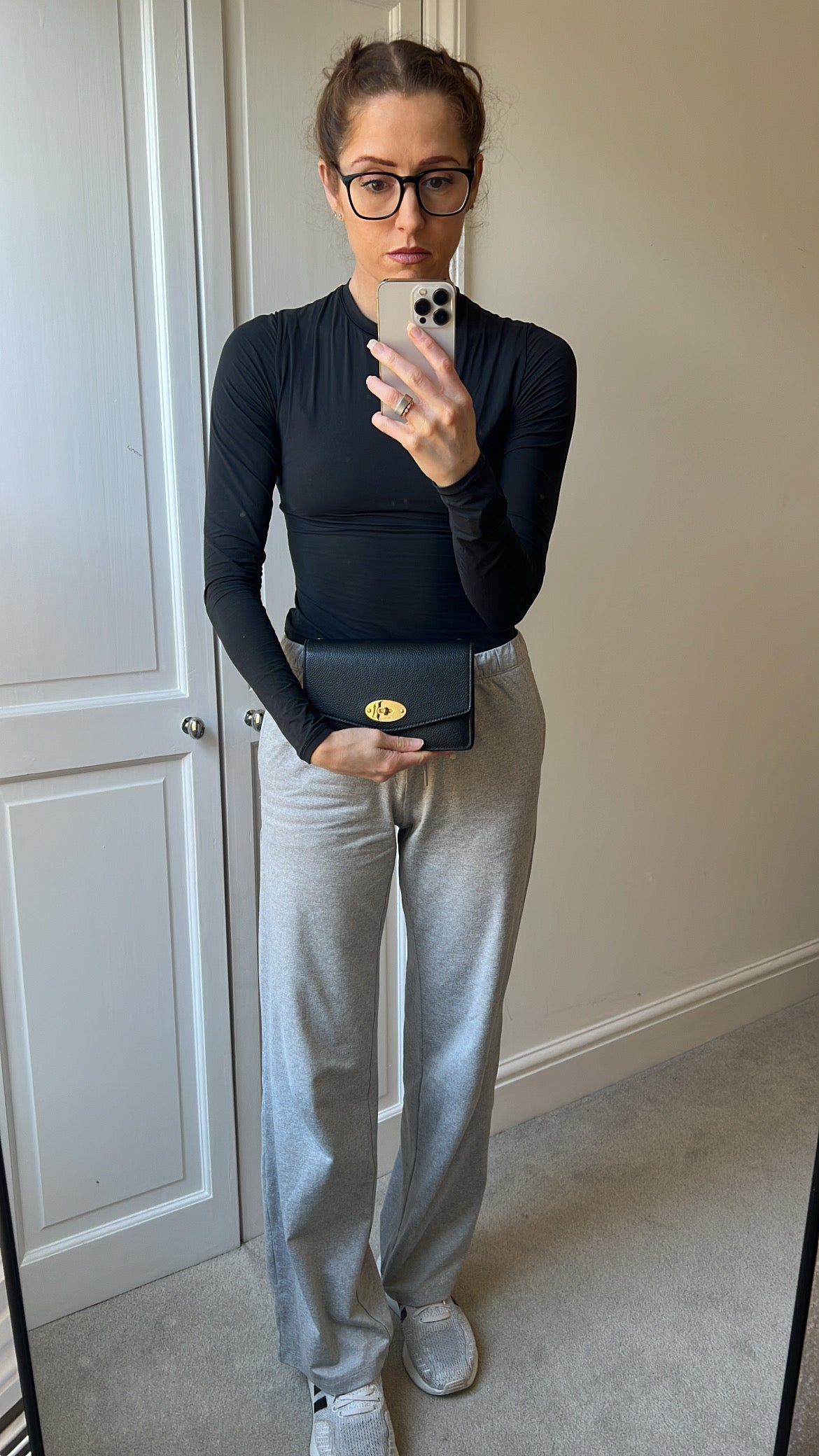 Mulberry Black Small Darley Cross Body Bag (RRP £650)