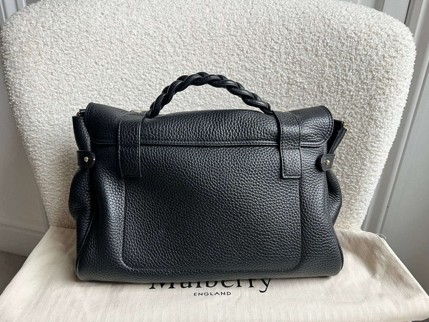 Mulberry Black Regular Alexa (RRP £1250)