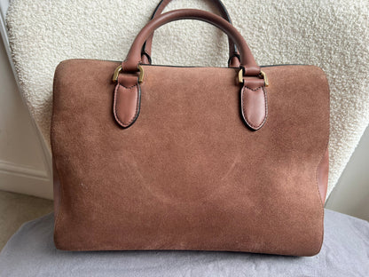 Mulberry Brown Suede Medium Del Rey (RRP £1100)