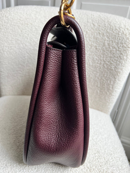 Mulberry Large Leighton in Oxblood with Gold Hardware (RRP £1,095)