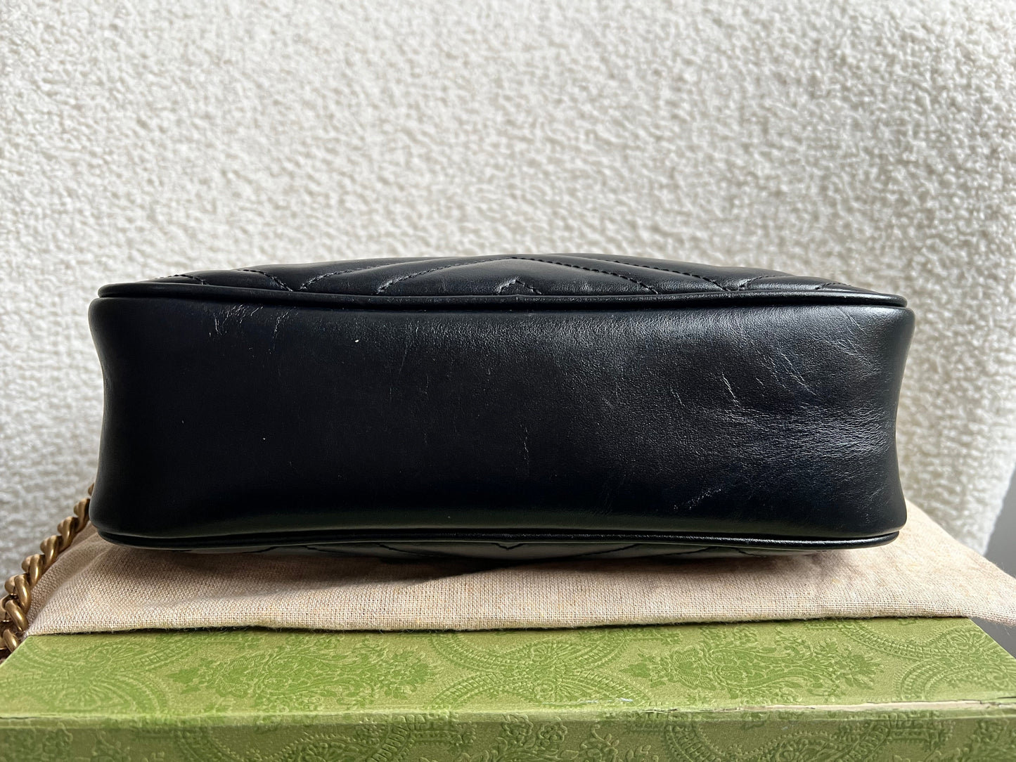 Gucci GG Black Marmont Small Shoulder Bag (RRP £1440)