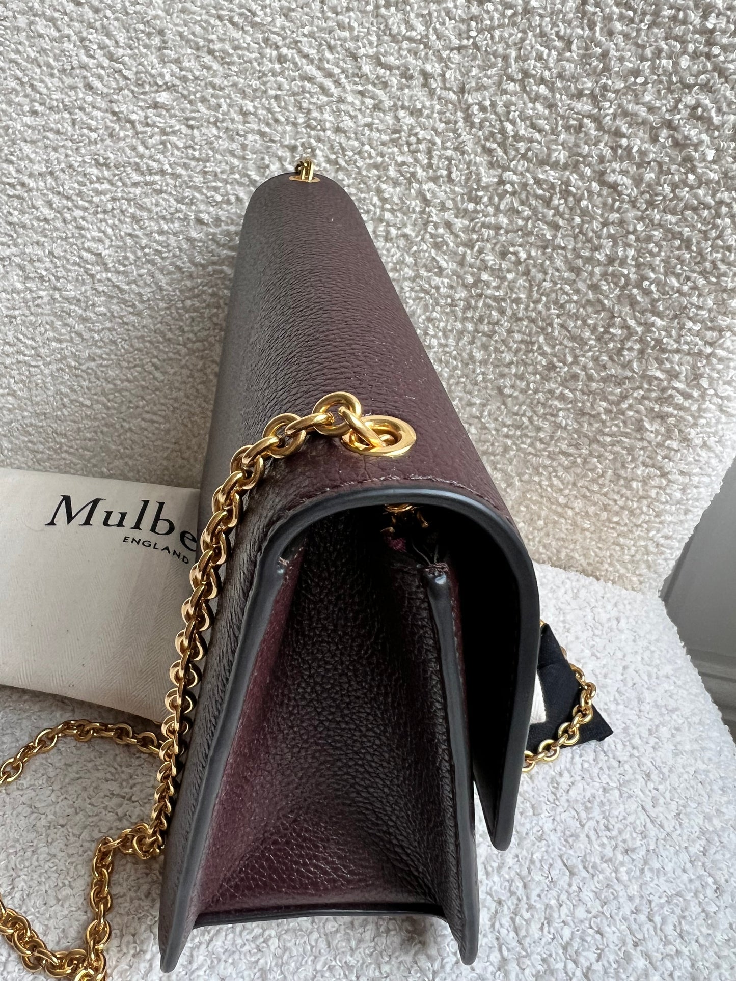 Mulberry Oxblood Medium Darley Shoulder Bag (RRP £695)