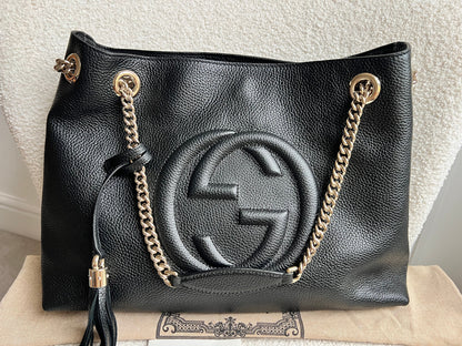 Gucci Black Soho Chain Tote (RRP £1350)