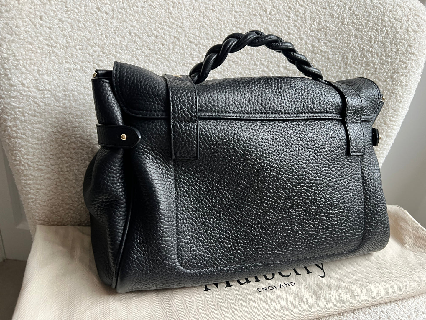 Mulberry Black Regular Alexa (RRP £1250)