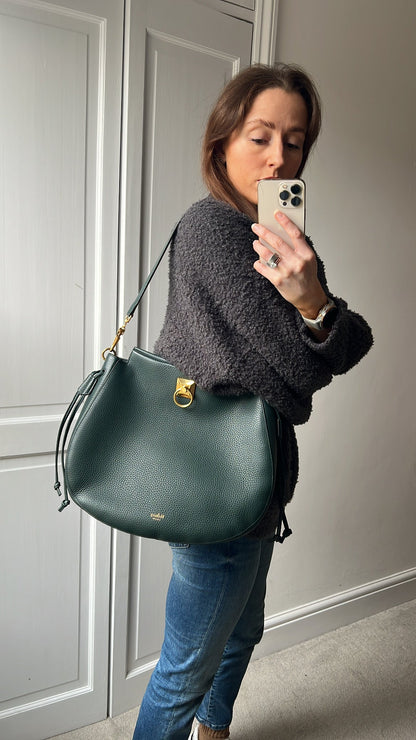 Mulberry Green Iris Hobo (RRP £1,350)