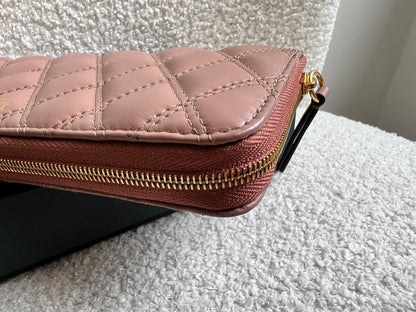 Mulberry Blush Quilted Continental Wallet (RRP £345)