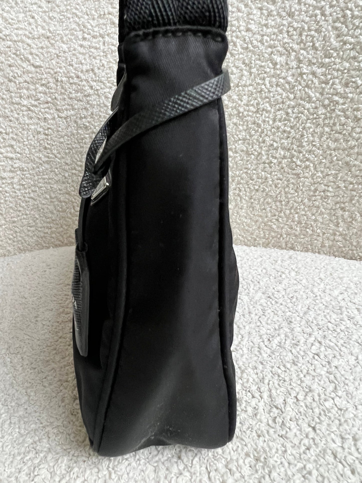 Prada Re-edition Black Nylon Shoulder Bag (RRP £920)