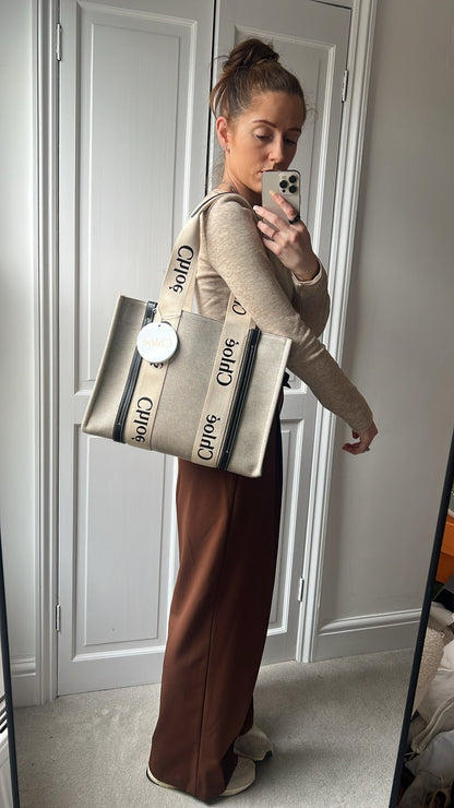 Chloe Medium Woody Tote Bag (RRP £950)