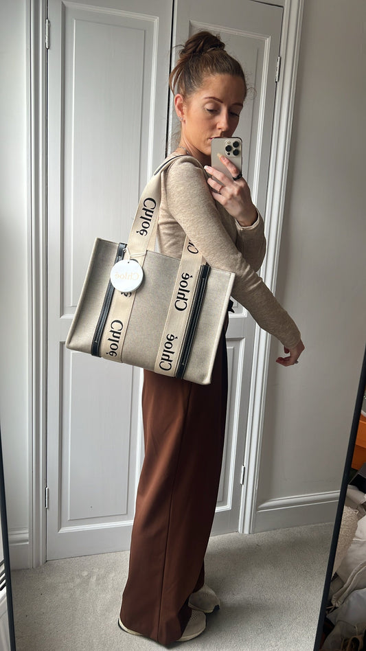 Chloe Medium Woody Tote Bag (RRP £950)