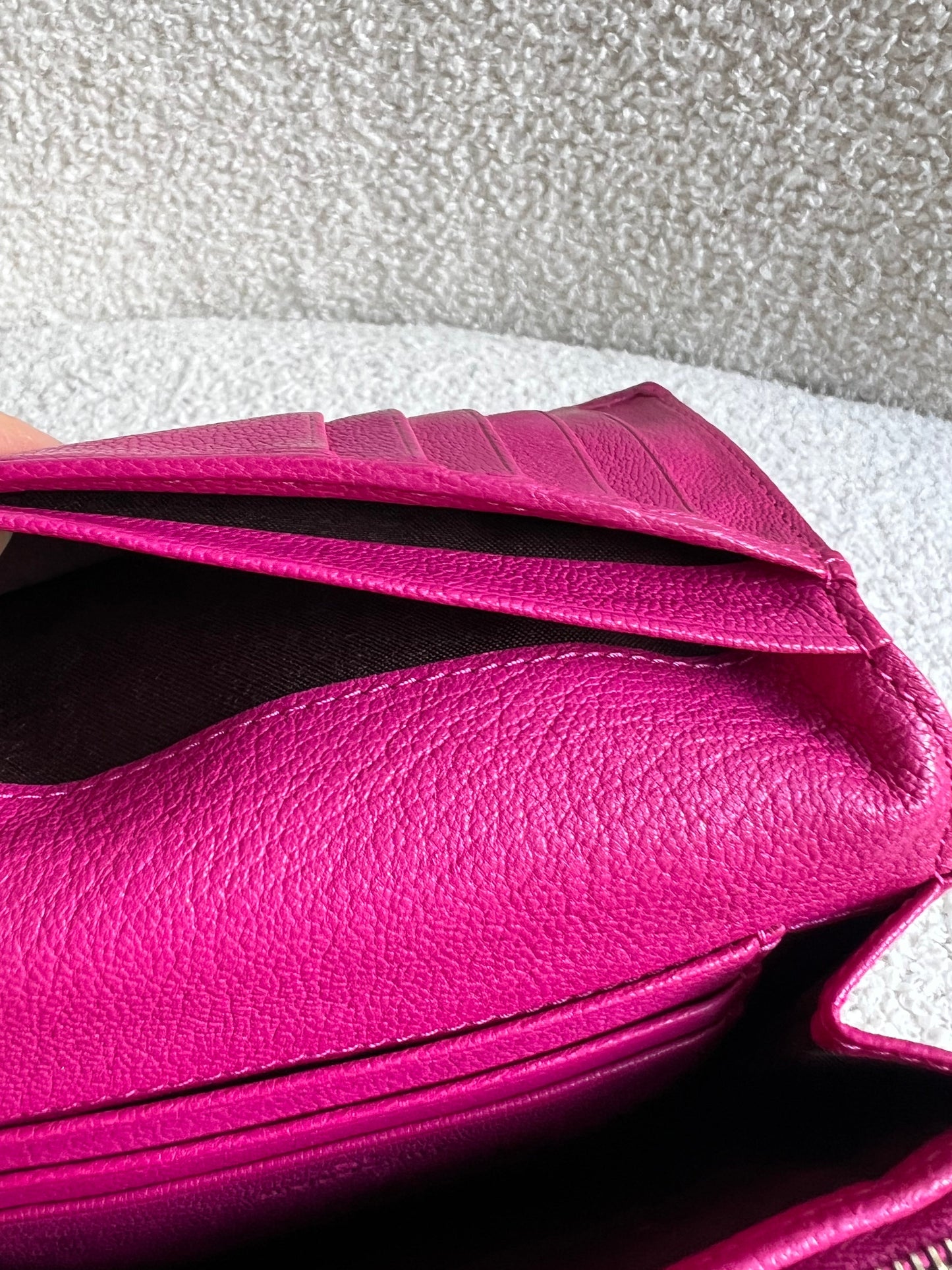Mulberry Pink French Purse (RRP £275)