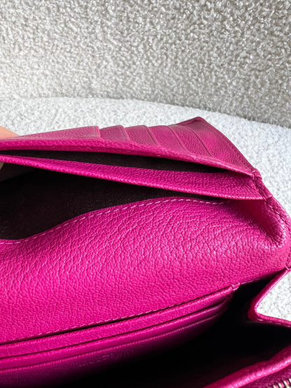 Mulberry Pink French Purse (RRP £275)