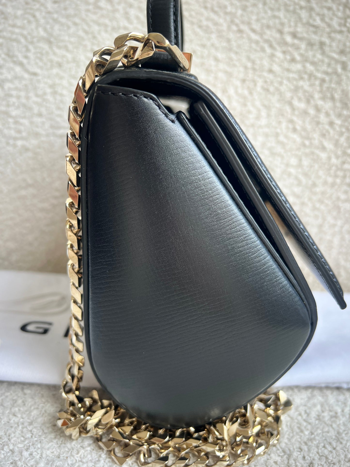 Givenchy Black Mini Pandora Chain Bag