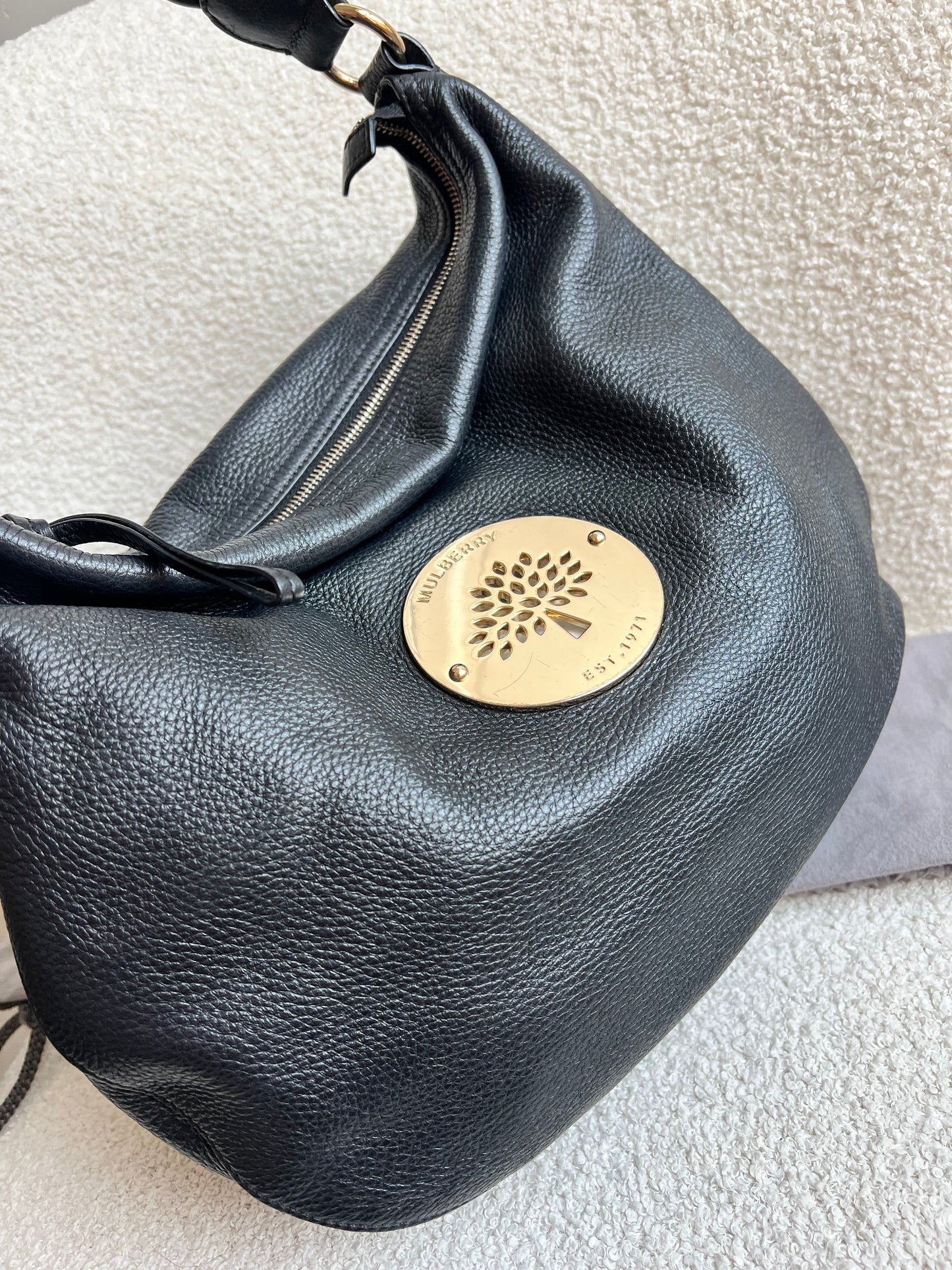 Mulberry Black Daria Hobo (RRP £795)