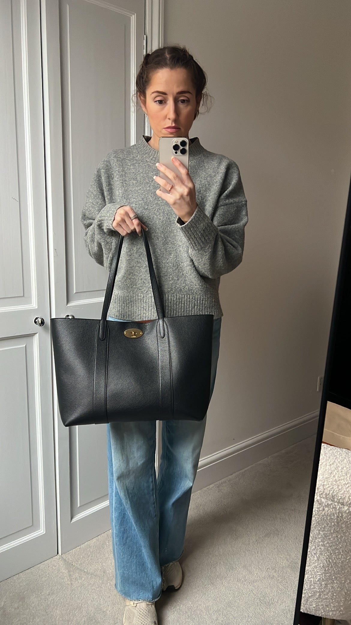 Mulberry Black Bayswater Tote (RRP £845)