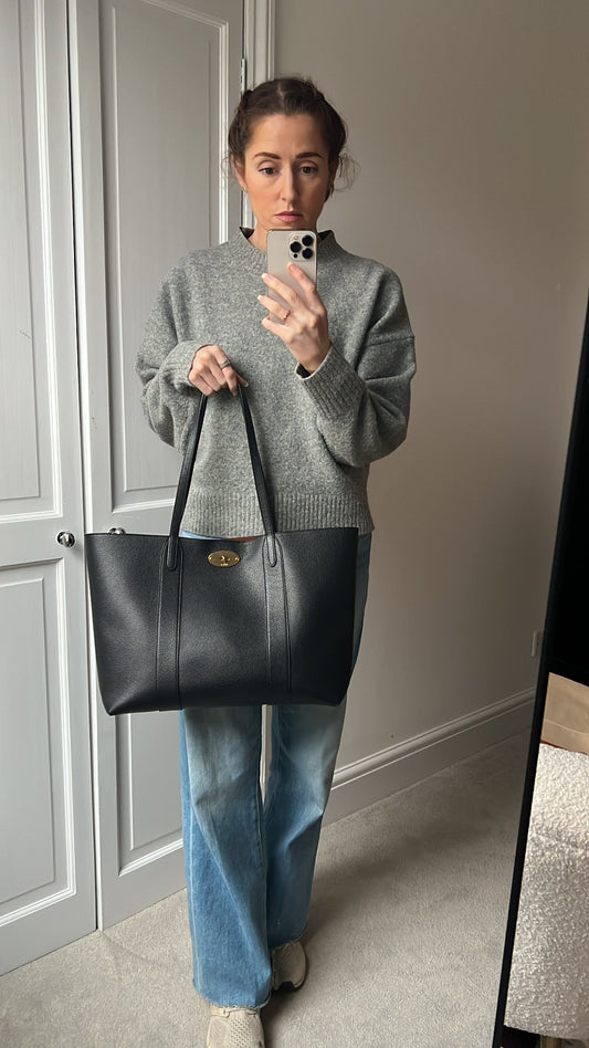 Mulberry Black Bayswater Tote (RRP £845)