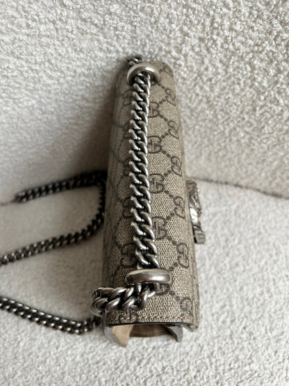 Gucci Dionysus GG Supreme Mini Shoulder Bag (RRP £1,890)