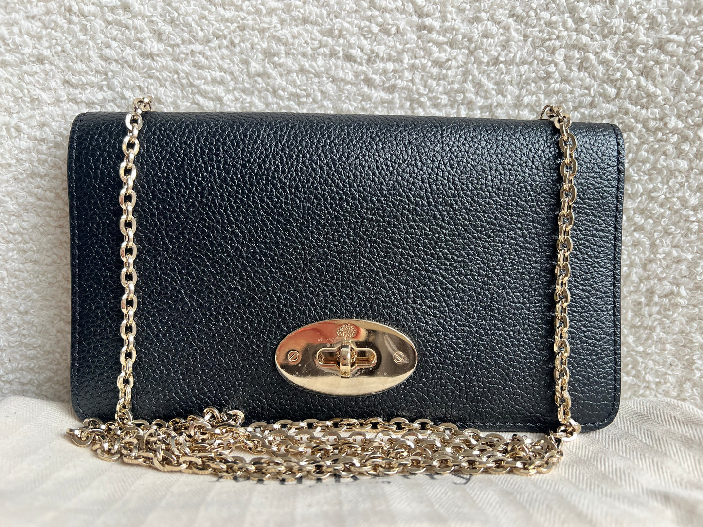 Mulberry Black Bayswater Clutch (RRP £495)