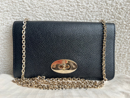 Mulberry Black Bayswater Clutch (RRP £495)