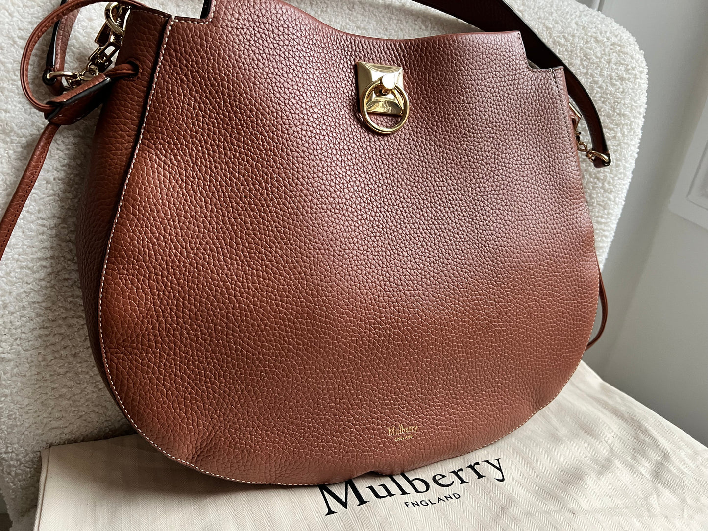 Mulberry Chestnut Iris Hobo (RRP £1,395)