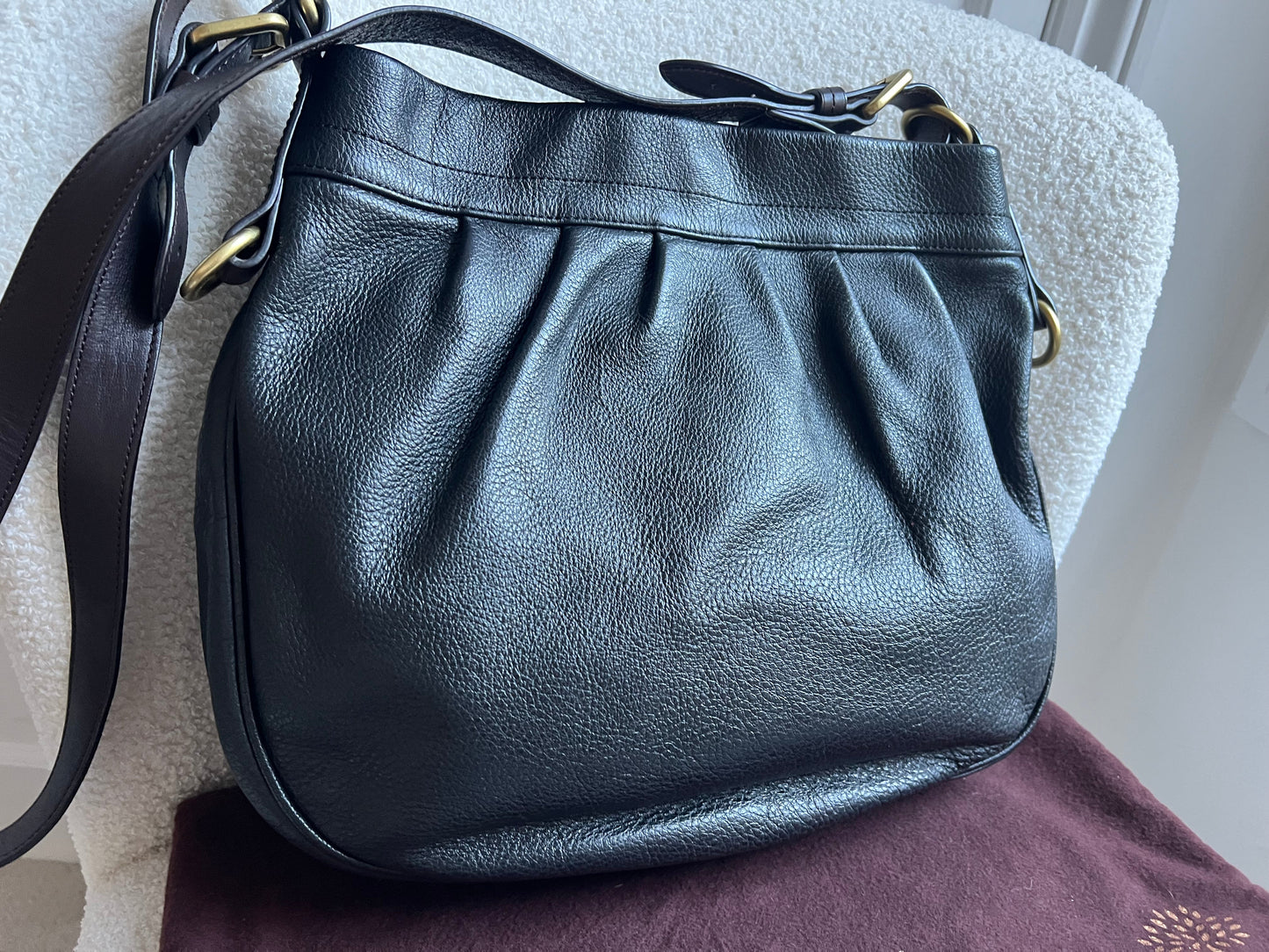 Mulberry Black Mitzy Messenger
