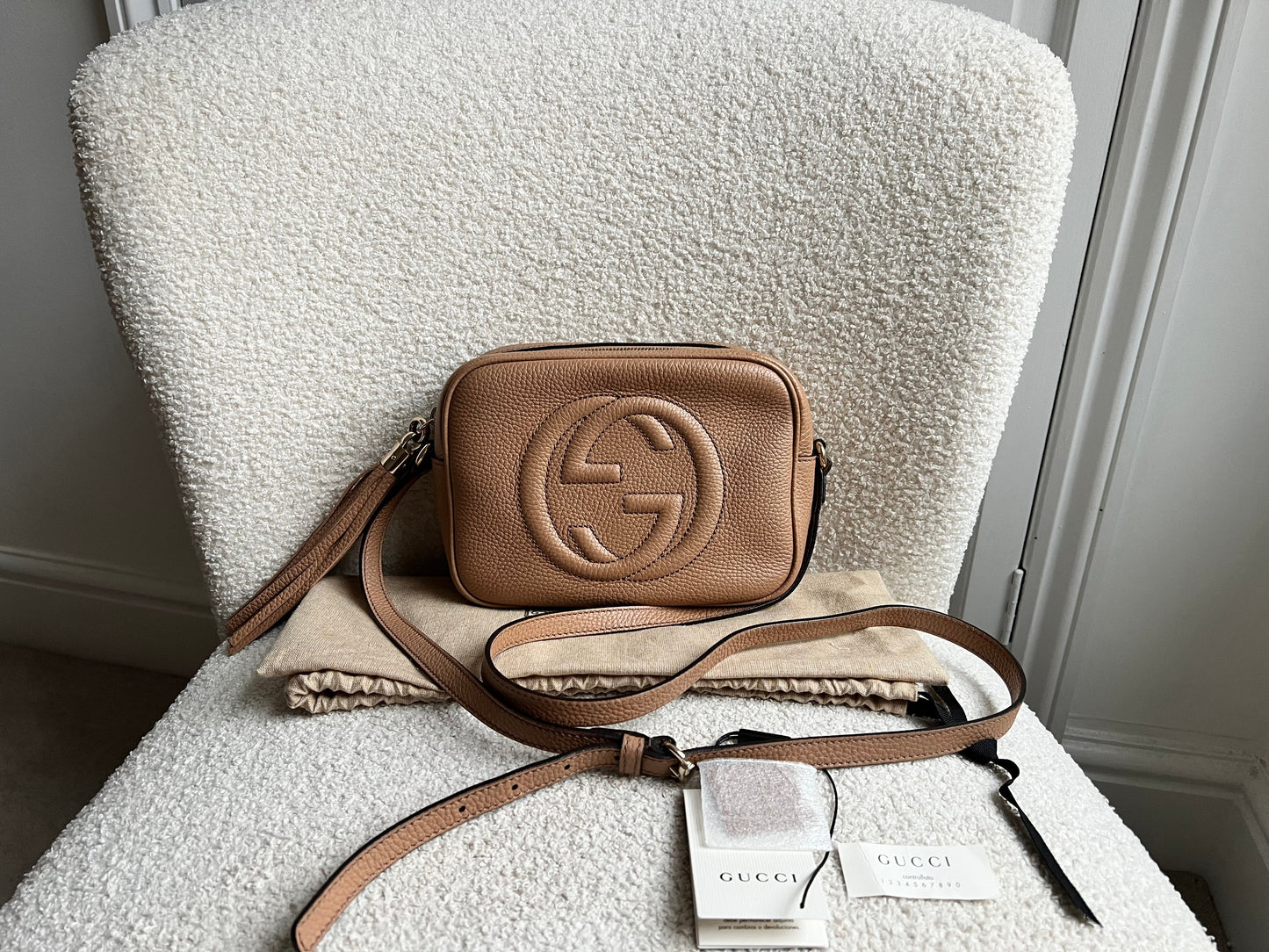 Gucci Rose Beige Soho Disco (RRP £1050)