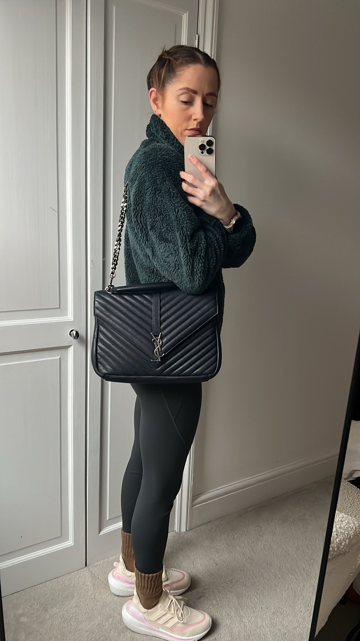 Yves Saint Laurent (YSL) Navy Large College (RRP £2,280)
