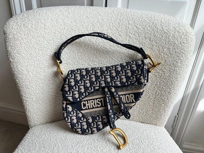 Christian Dior Oblique Saddle Bag