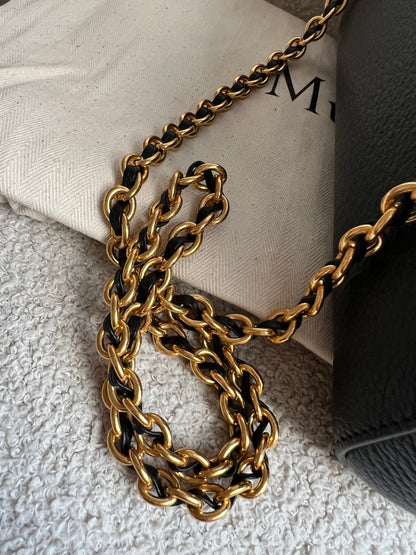 Mulberry Black Medium Lily with Gold Hardware (RRP £1095)