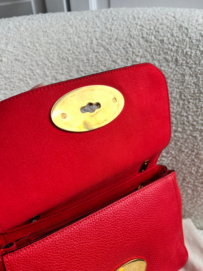 Mulberry Fiery Red Regular Lily with Gold Hardware (RRP £995)