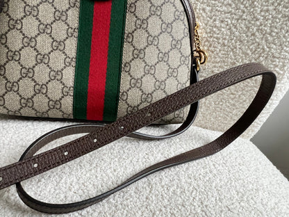 Gucci Ophidia GG Supreme Rounded Top Shoulder Bag (RRP £1,380)