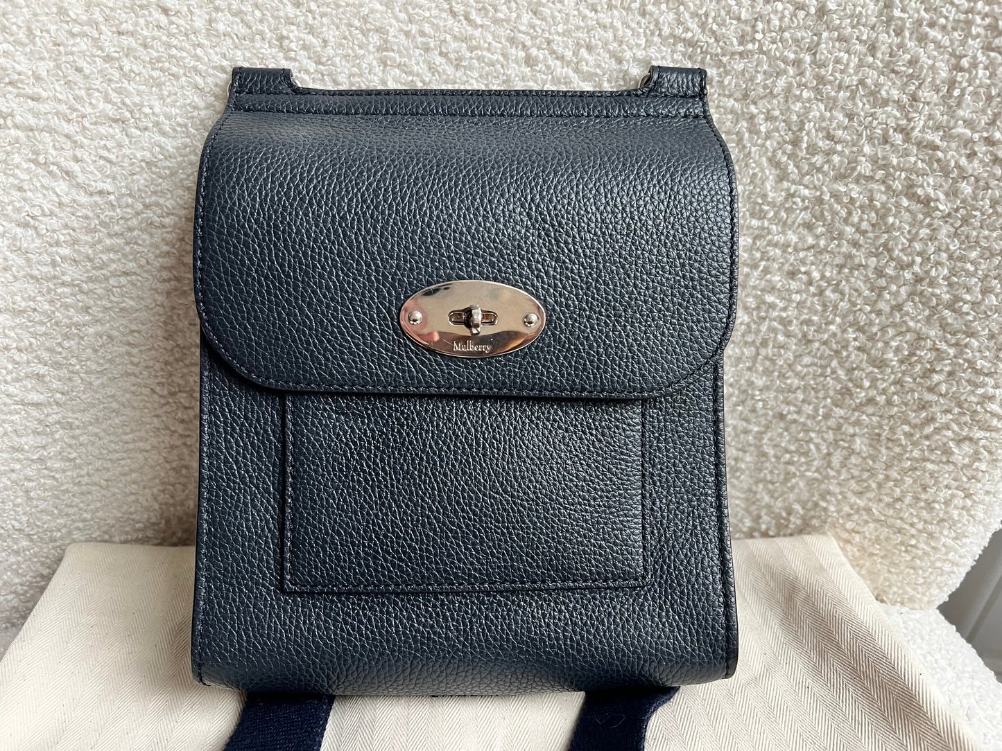 Mulberry Small Midnight Antony (RRP £595)