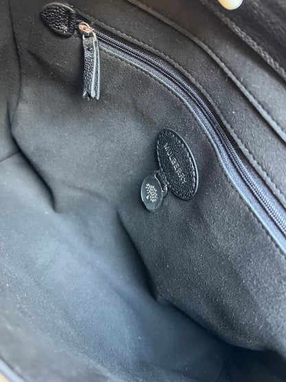 Mulberry Black Medium Lily with Silver Hardware (RRP £1095)