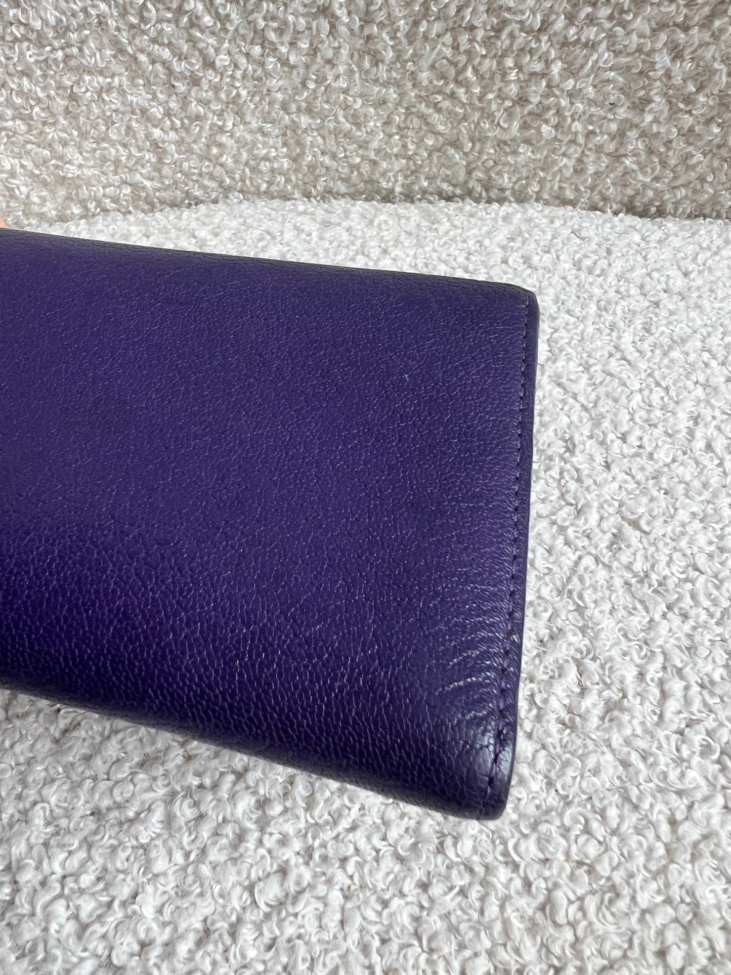 Mulberry Purple French Purse (RRP £275)