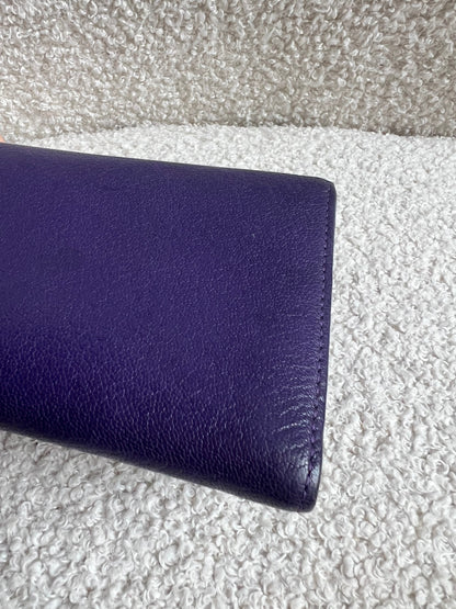 Mulberry Purple French Purse (RRP £275)